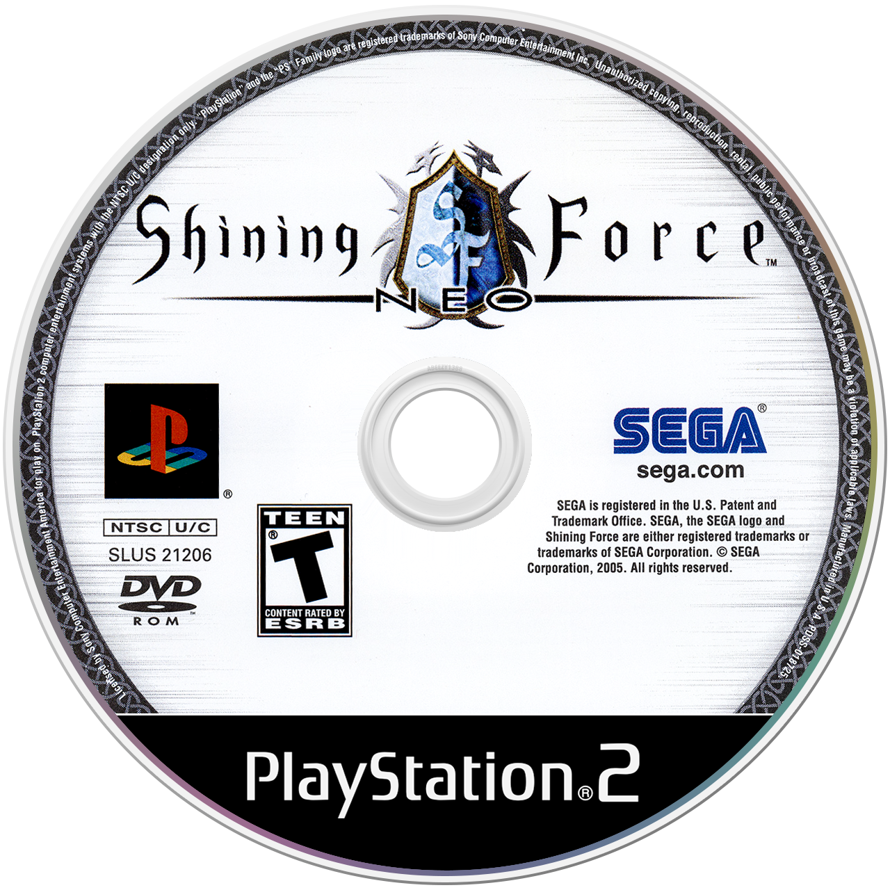 Shining Force Neo - PS2, Condition: Disc Only