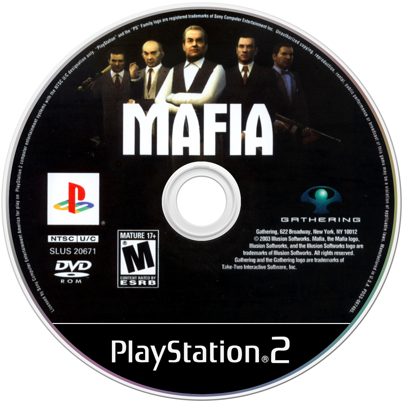 Mafia - PS2, Condition: Disc Only