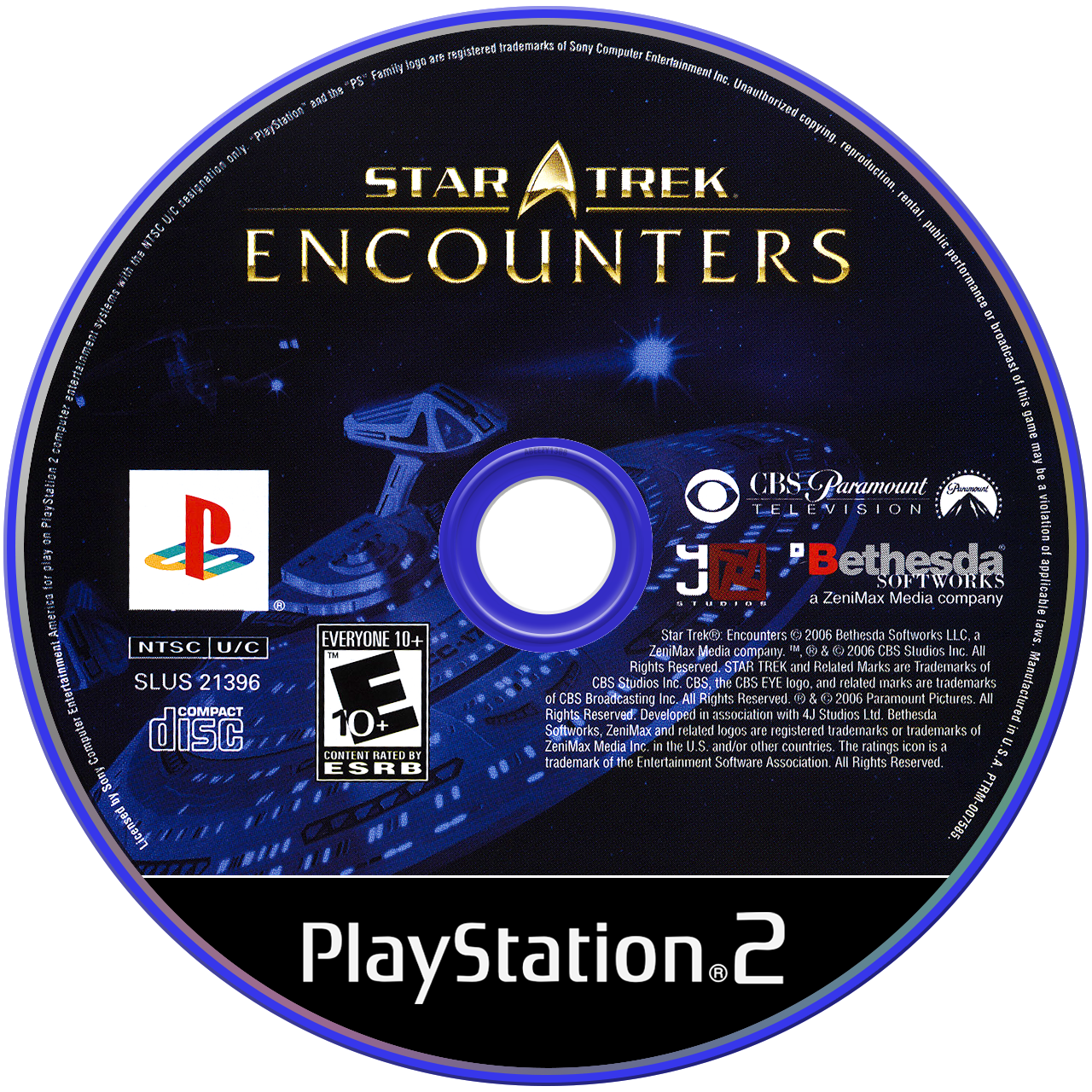 Star Trek Encounters - PS2, Condition: Disc Only