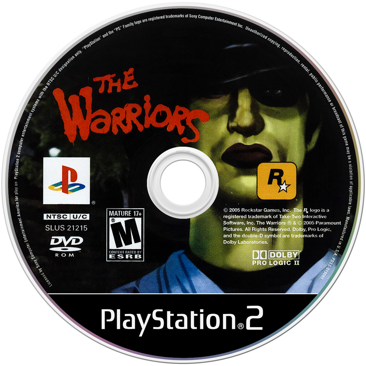 The Warriors - PS2, Condition: Disc Only