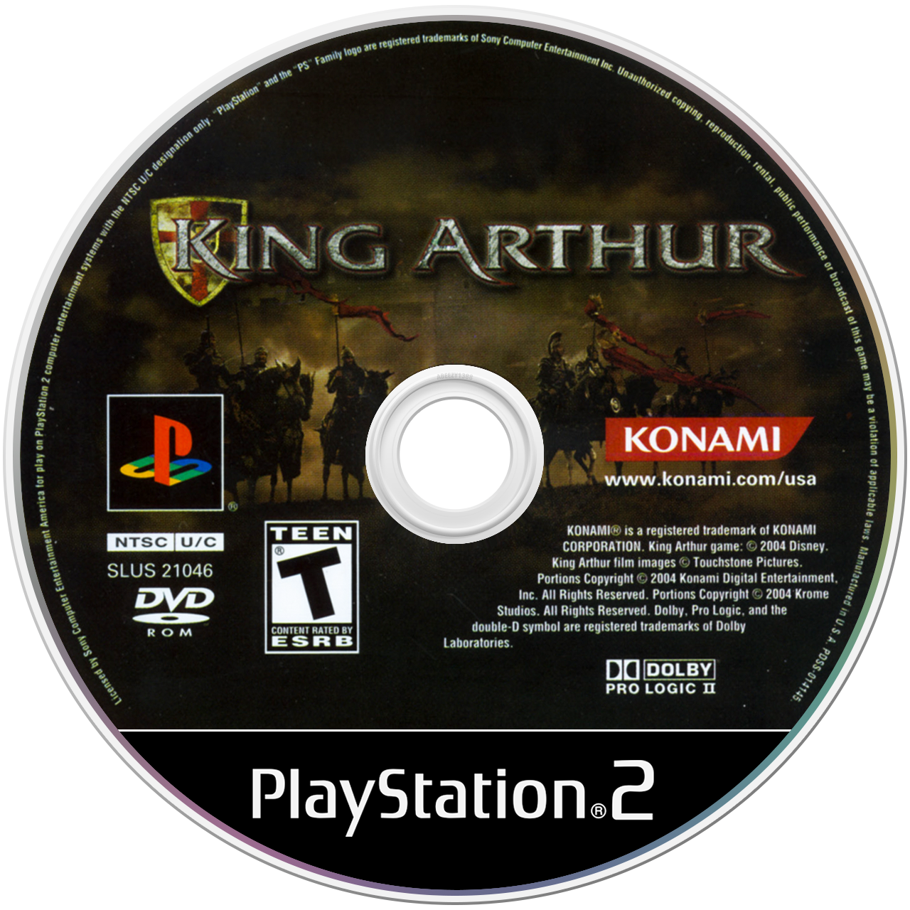 King Arthur - PS2, Condition: Disc Only