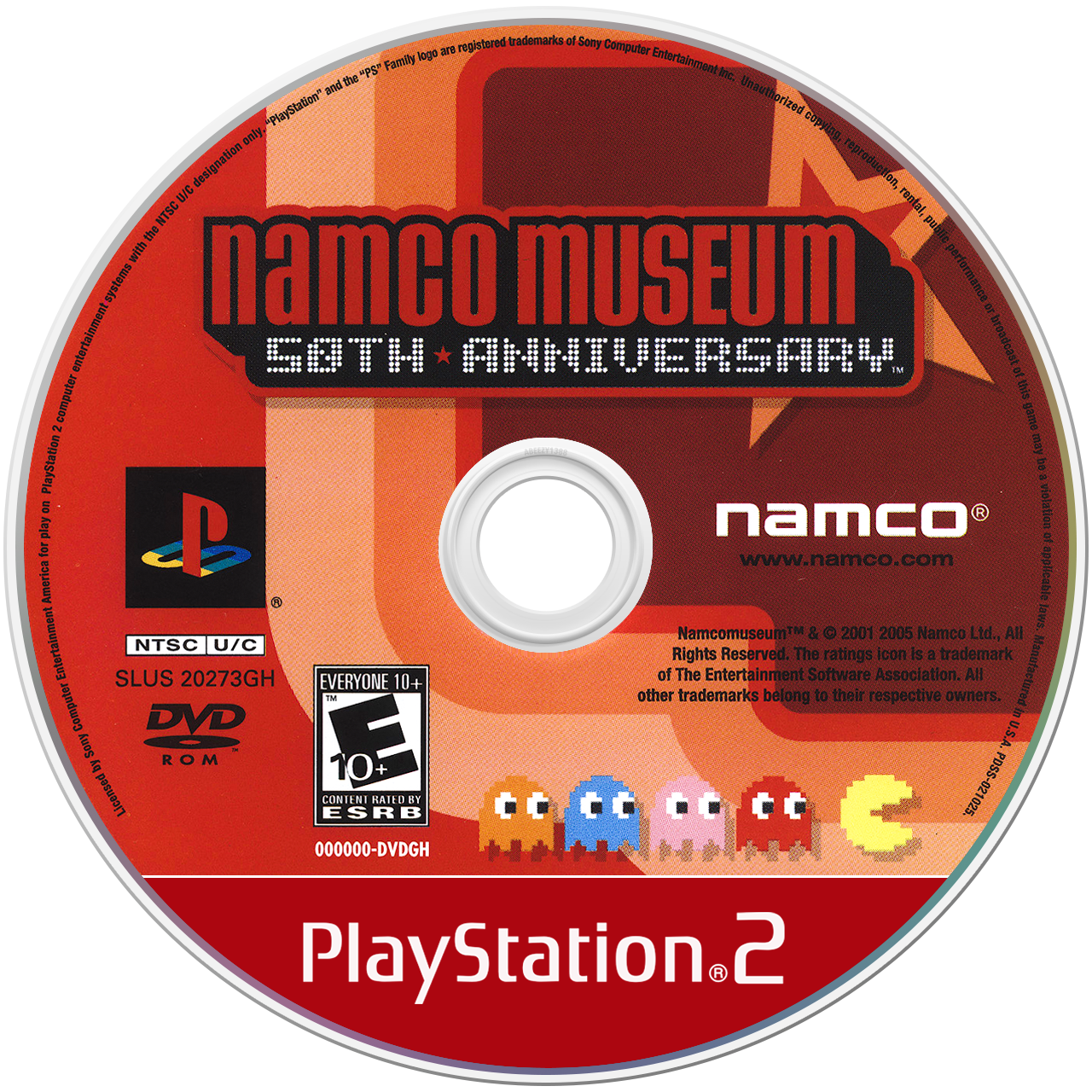 Namco Museum [Greatest Hits] - PS2, Condition: Disc Only
