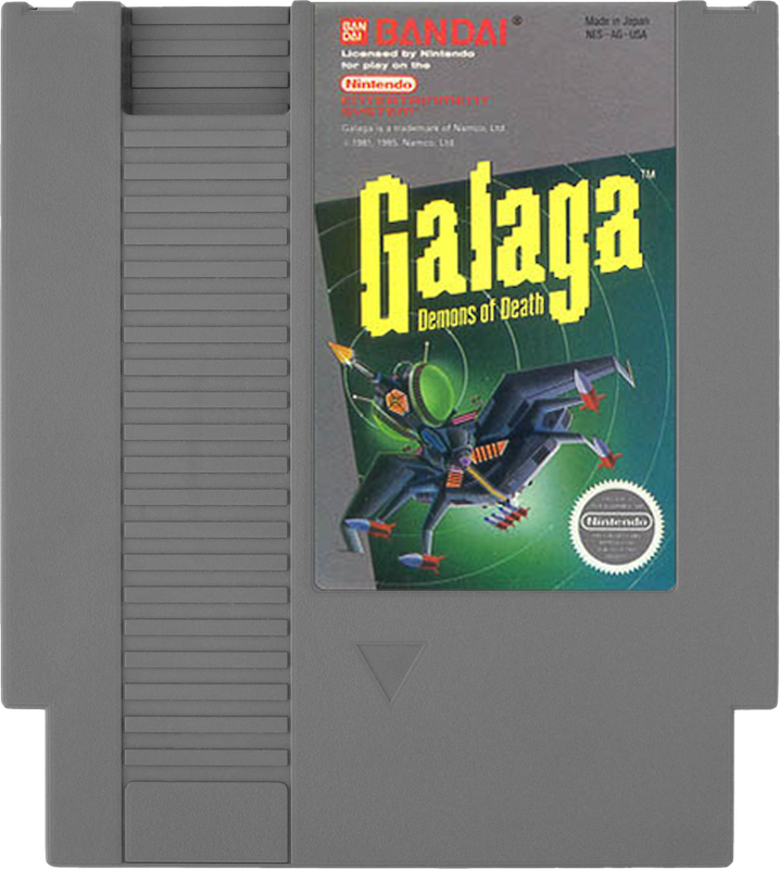 Galaga: Demons of Death - NES, Condition: Cartridge Only