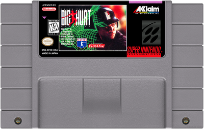 Frank Thomas Big Hurt Baseball - (SNES)