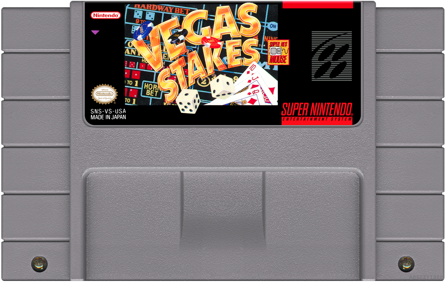 Vegas Stakes - (SNES), Condition: Cartridge Only