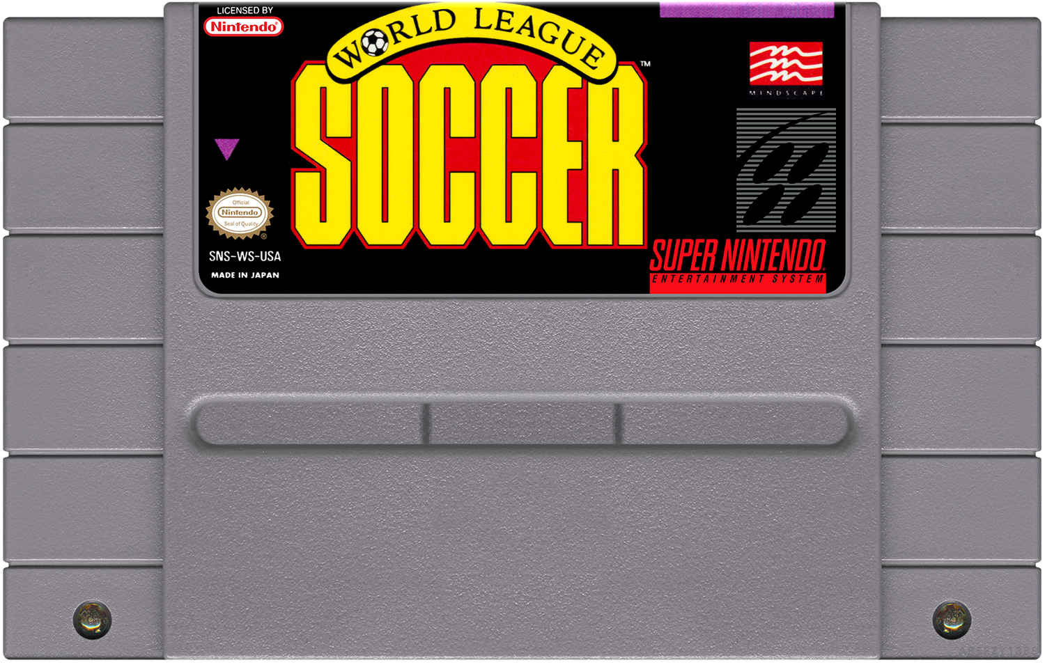 World League Soccer - (SNES), Condition: Cartridge Only