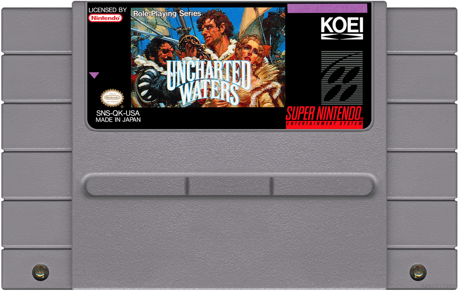 Uncharted Waters - (SNES), Condition: Cartridge Only
