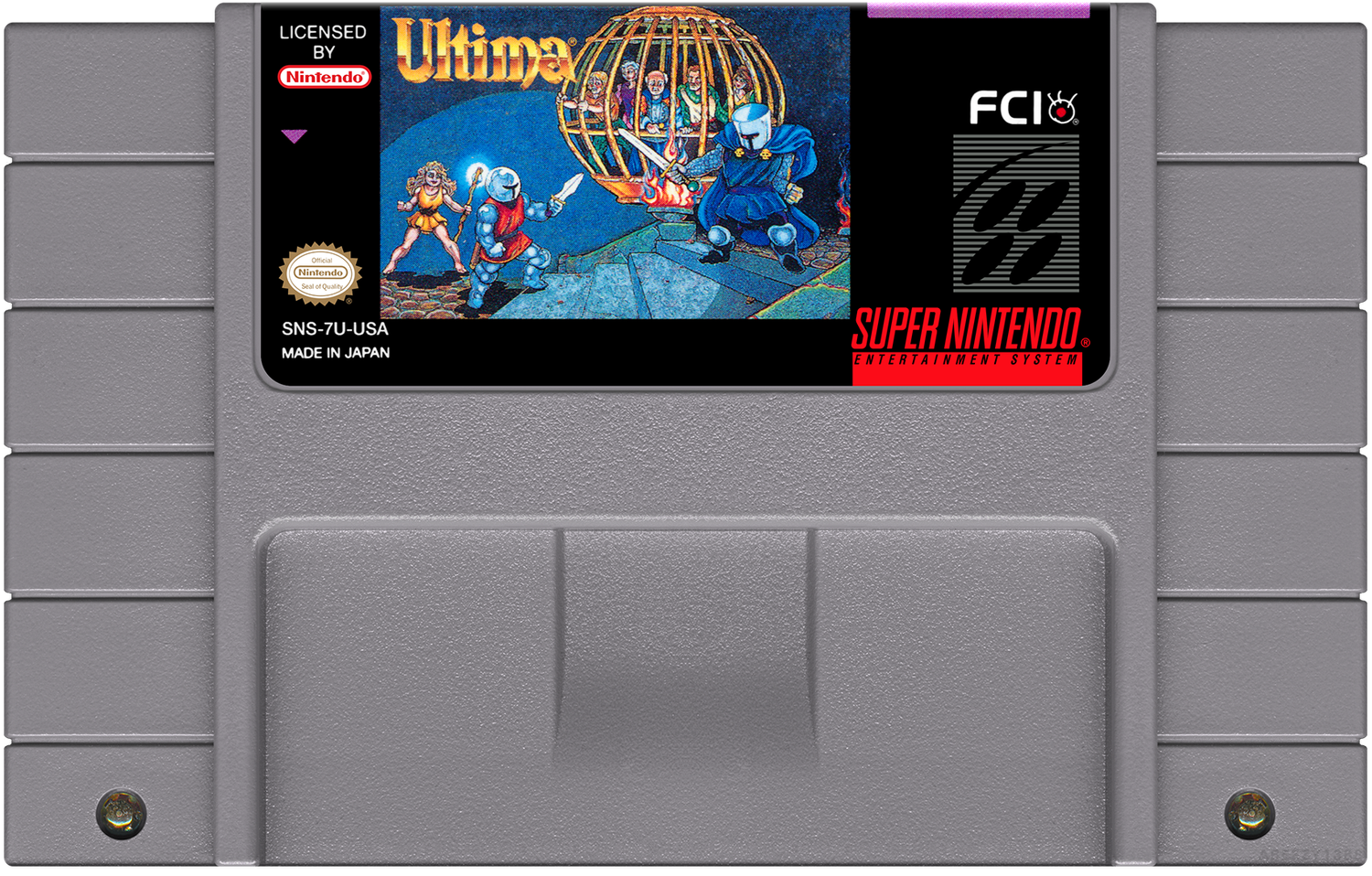 Ultima Runes of Virtue II - (SNES), Condition: Cartridge Only