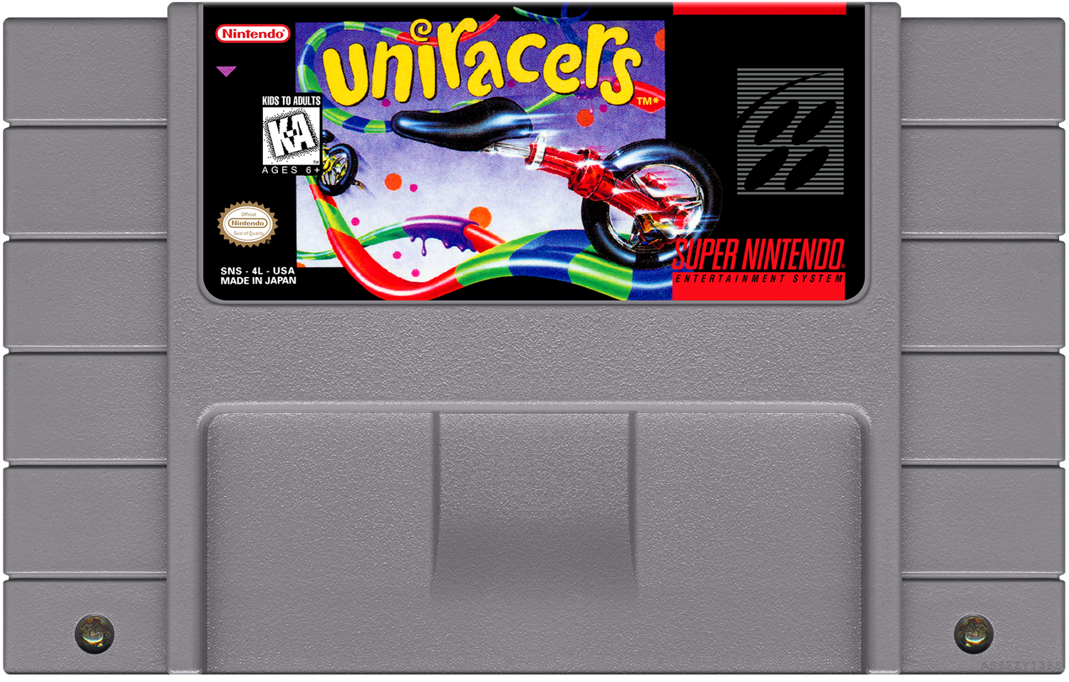 Uniracers - (SNES), Condition: Cartridge Only