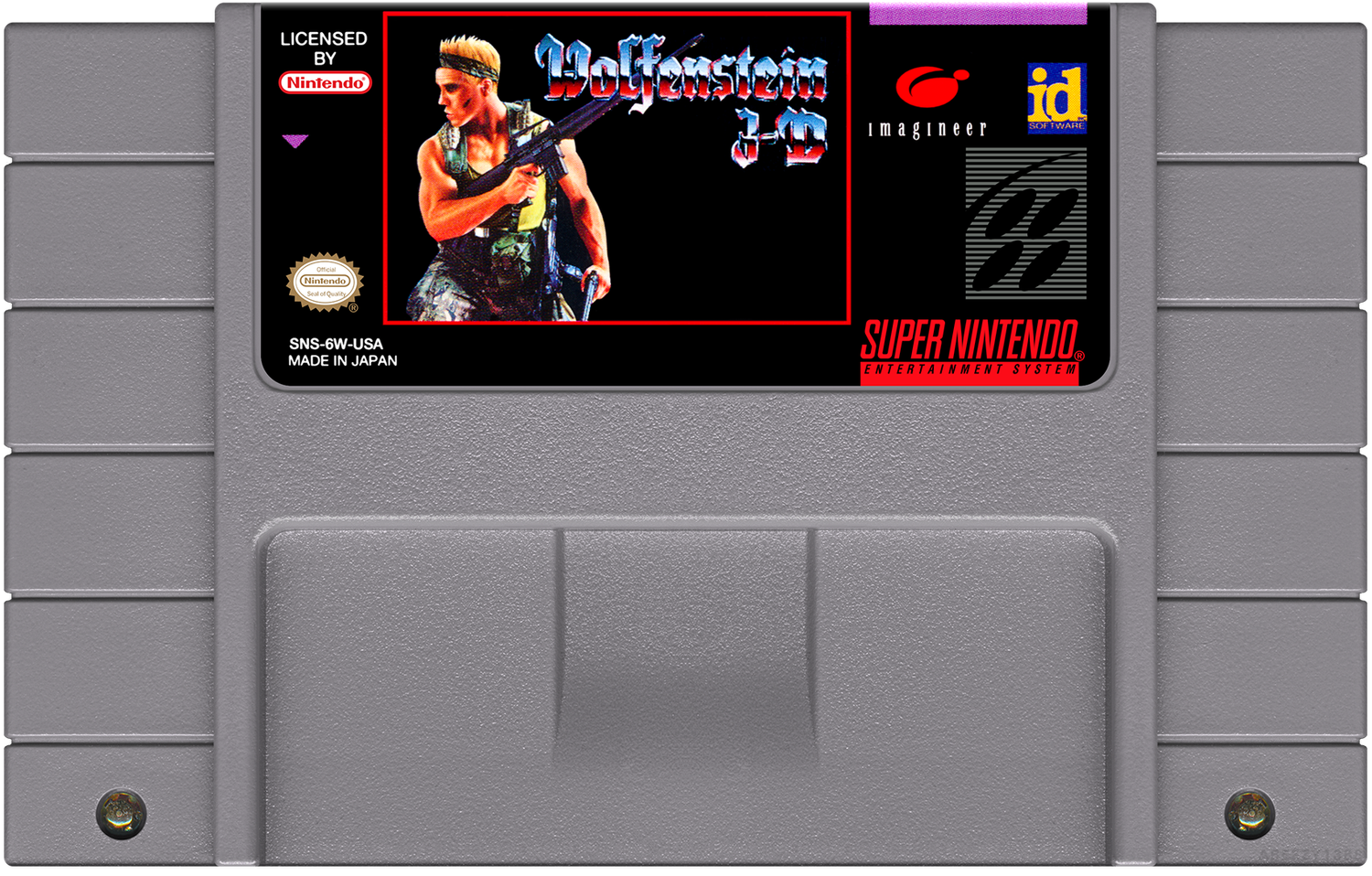 Wolfenstein 3D - (SNES), Condition: Cartridge Only