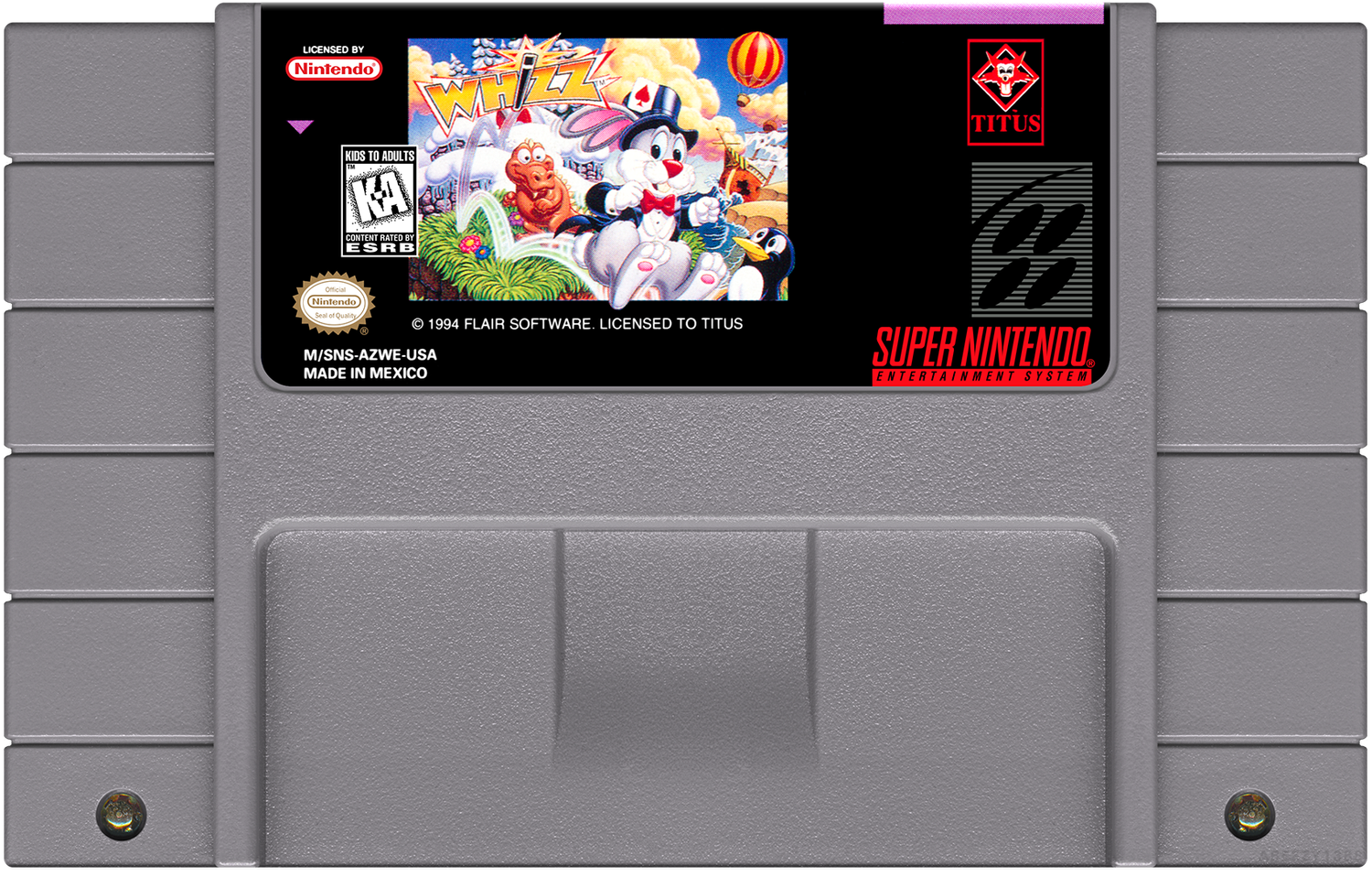 Whizz - (SNES), Condition: Cartridge Only
