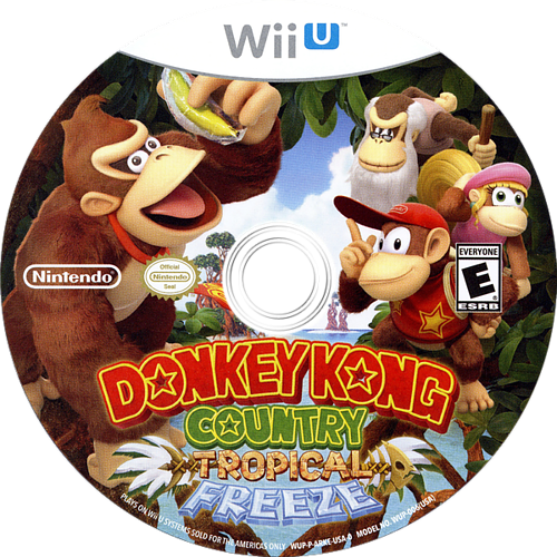 Donkey Kong Country: Tropical Freeze [Nintendo Selects] - Wii U, Condition: Disc Only