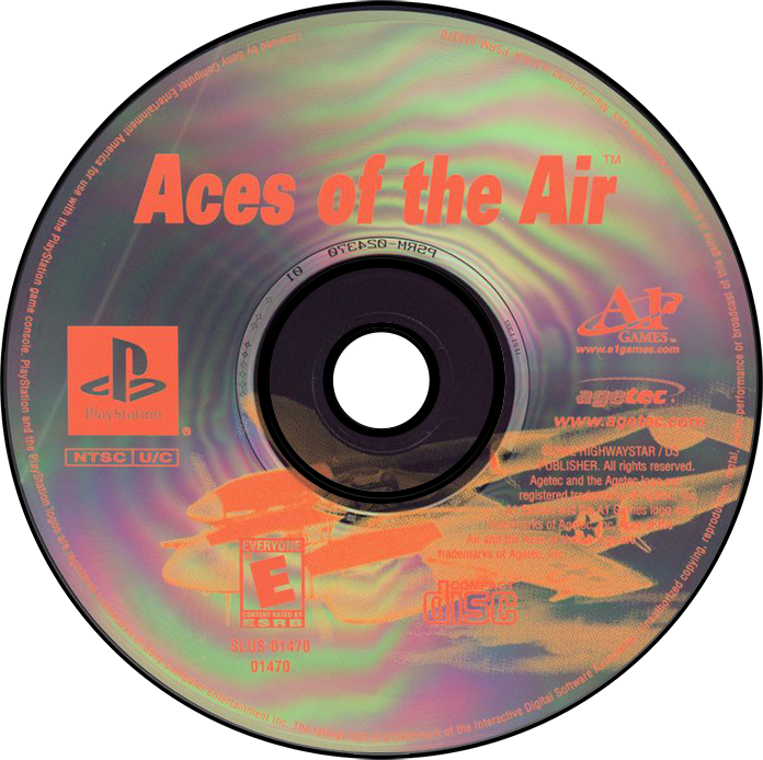 Aces of the Air - PS1, Condition: Disc Only