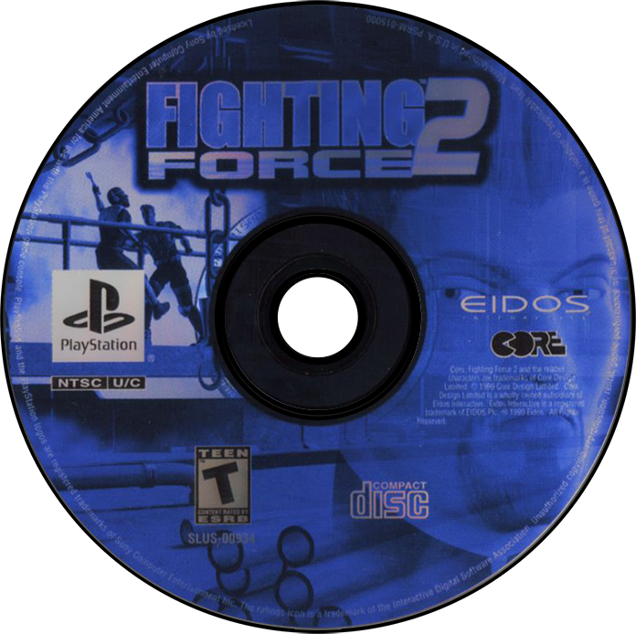 Fighting Force 2 - PS1, Condition: Disc Only