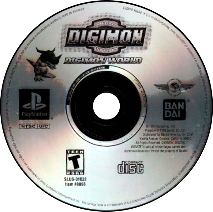 Digimon World - PS1, Condition: Disc Only