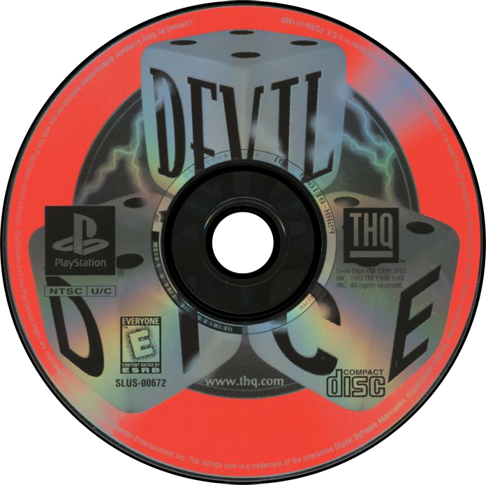Devil Dice - PS1, Condition: Disc Only