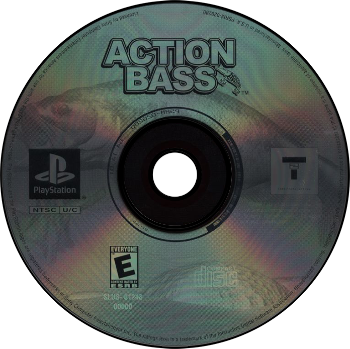 Action Bass - PS1, Condition: Disc Only