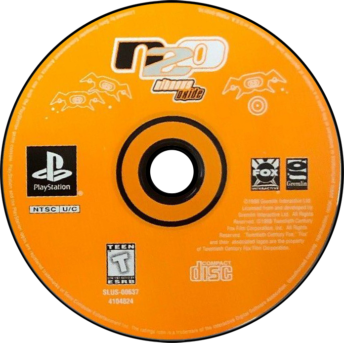 N2O Nitrous Oxide - PS1, Condition: Disc Only