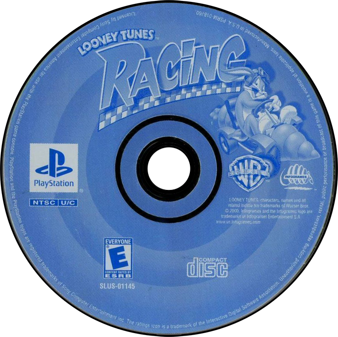 Looney Tunes Racing - PS1, Condition: Disc Only