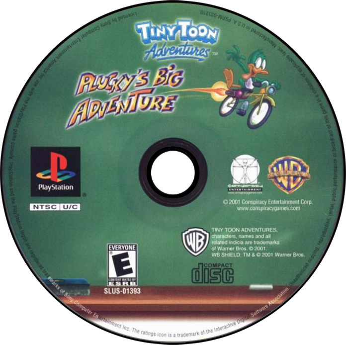 Pluckys Big Adventure - PS1, Condition: Disc Only
