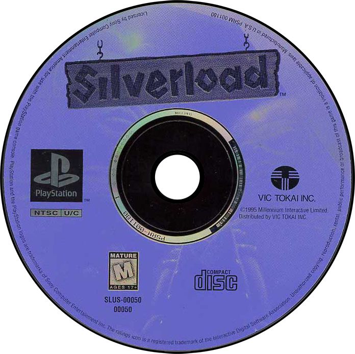 Silverload - PS1, Condition: Disc Only