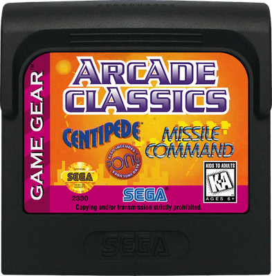 Arcade Classics - Game Gear