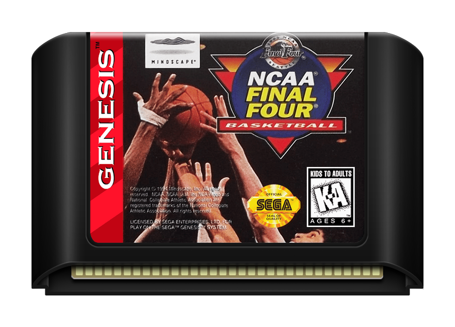 NCAA Final Four Basketball - Genesis, Condition: Cart Only