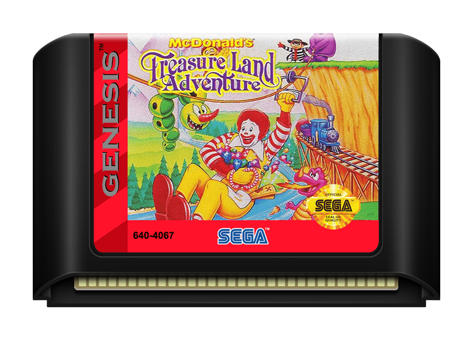 McDonald's Treasureland Adventure - Genesis, Condition: Cart Only
