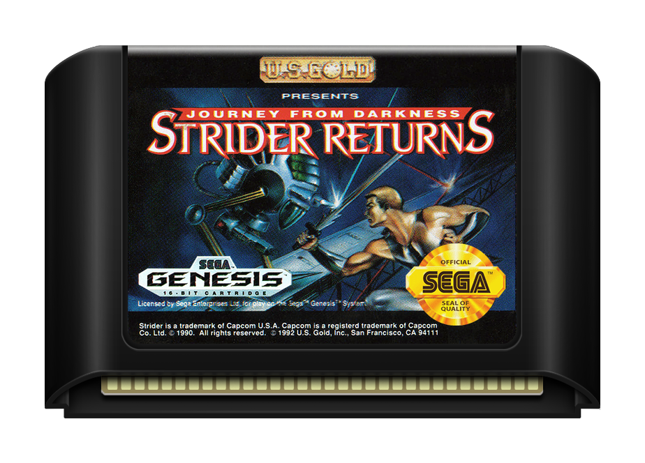 Strider Returns - Genesis, Condition: Cart Only