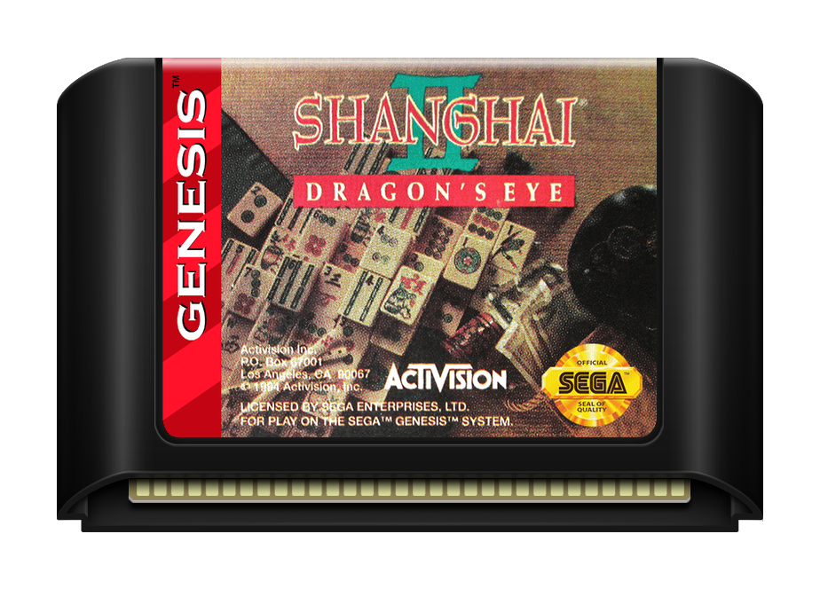 Shanghai II Dragon's Eye - Genesis, Condition: Cart Only