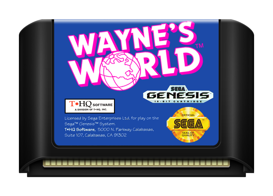 Wayne's World - Genesis, Condition: Cart Only