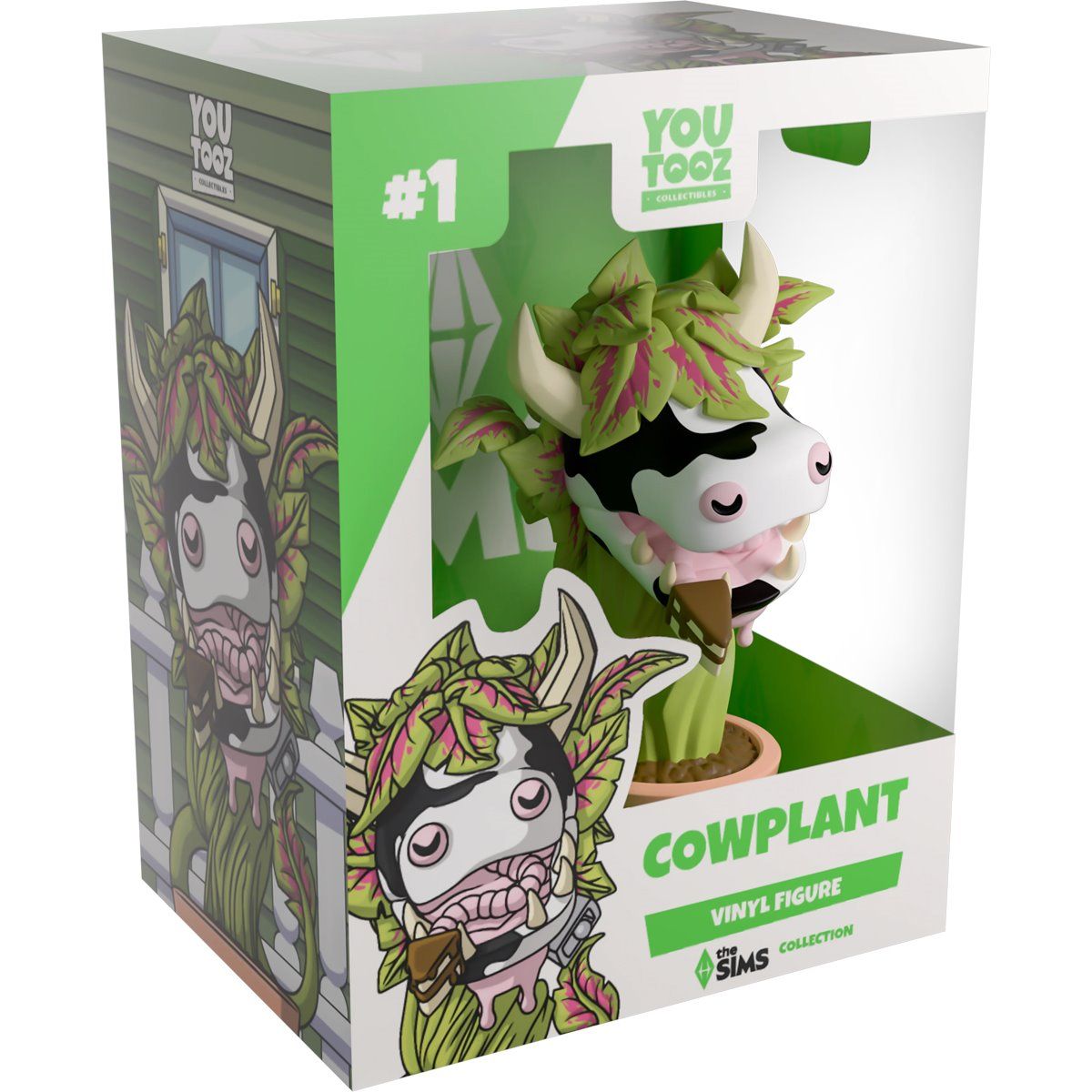 The Sims Collection Cow Plant Vinyl Figure #1