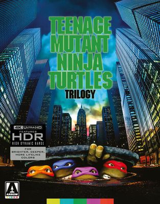Arrow Video - Teenage Mutant Ninja Turtles Trilogy 4K Boxset