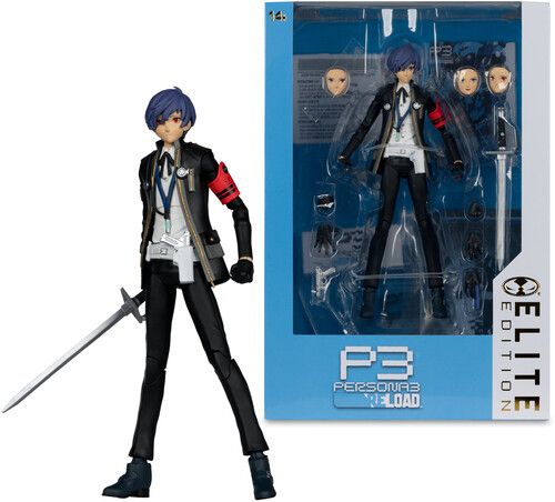McFarlane Persona 3 Reload Elite Edition The Protagonist Action Figure New