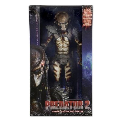 19" Predator City Hunter Light-Up 1:4 Scale Action Figure