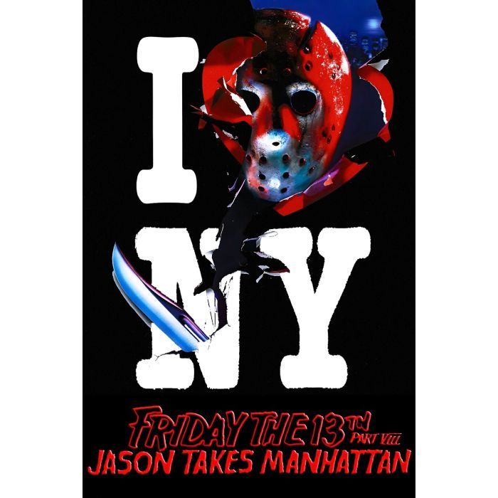 Friday the 13th - I Love NY - 24" x 36" Poster