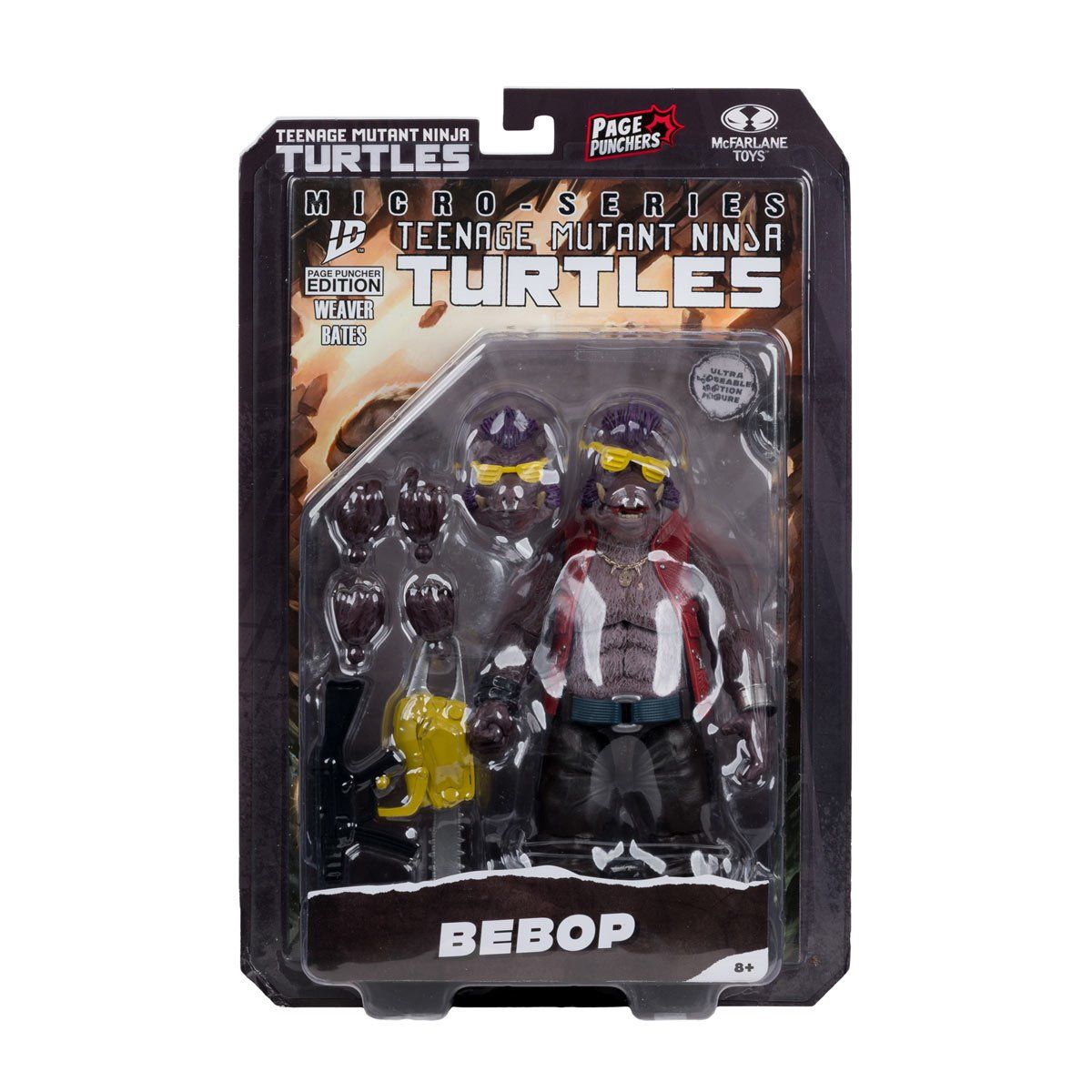TMNT Page Punchers Wave 2 Bebop 5-Inch Figure W/ Comic