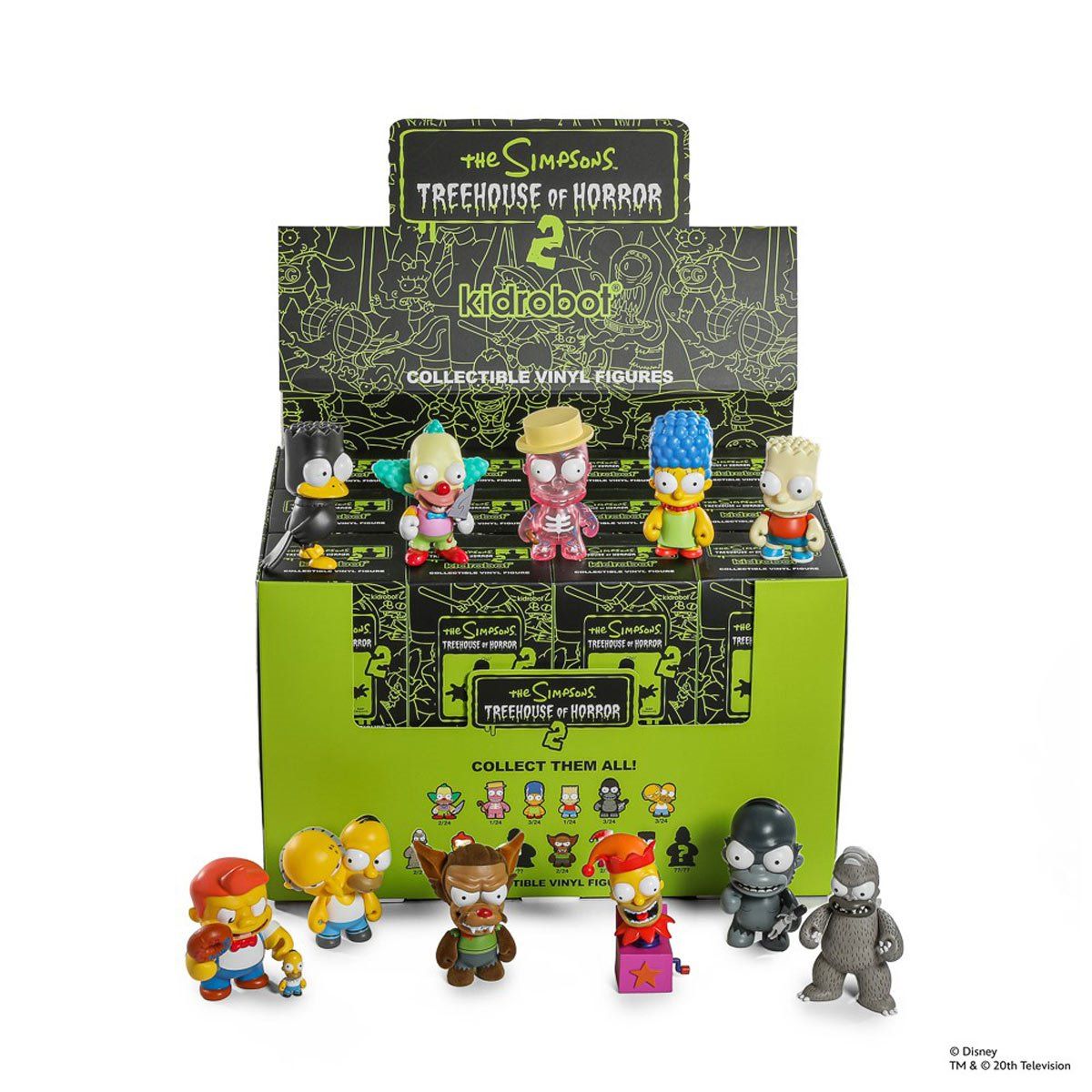 The Simpsons Treehouse of Horror Series 2 3-Inch Vinyl Mini-Figure Blind Box