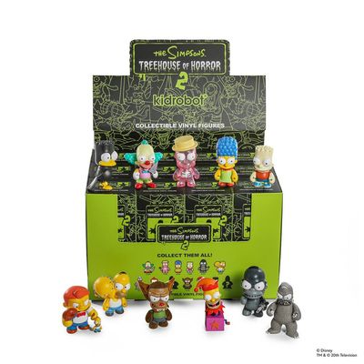 The Simpsons Treehouse of Horror Series 2 3-Inch Vinyl Mini-Figure Blind Box
