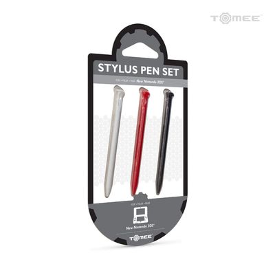 Stylus Pen Set 3 Pk (New 3DS) - Tomee