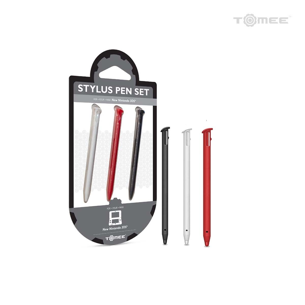 Stylus Pen Set 3 Pk (New 3DS) - Tomee