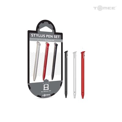 Stylus Pen Set 3 Pk (New 3DS) - Tomee