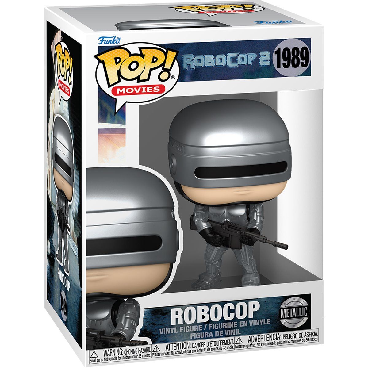 RoboCop 2 Metallic Funko Pop! Vinyl Figure #1989, Variant: Standard