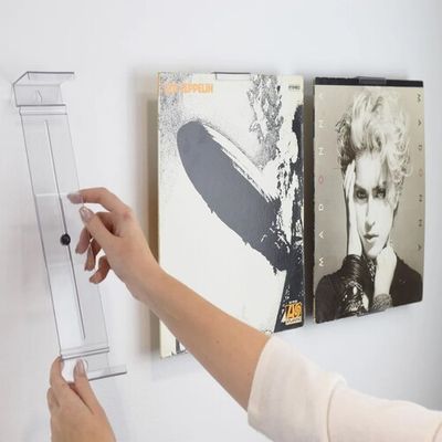 AlbumMount 12" Vinyl Record Frame Display 2-Pack - Clear
