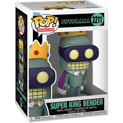 Futurama Super King Bender Funko Pop! Vinyl Figure #2211