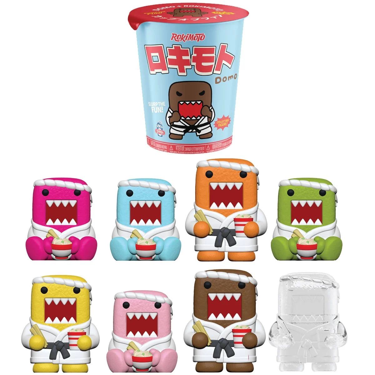 Domo-Kun Rokimoto Cup Vinyl Figure Blind Box