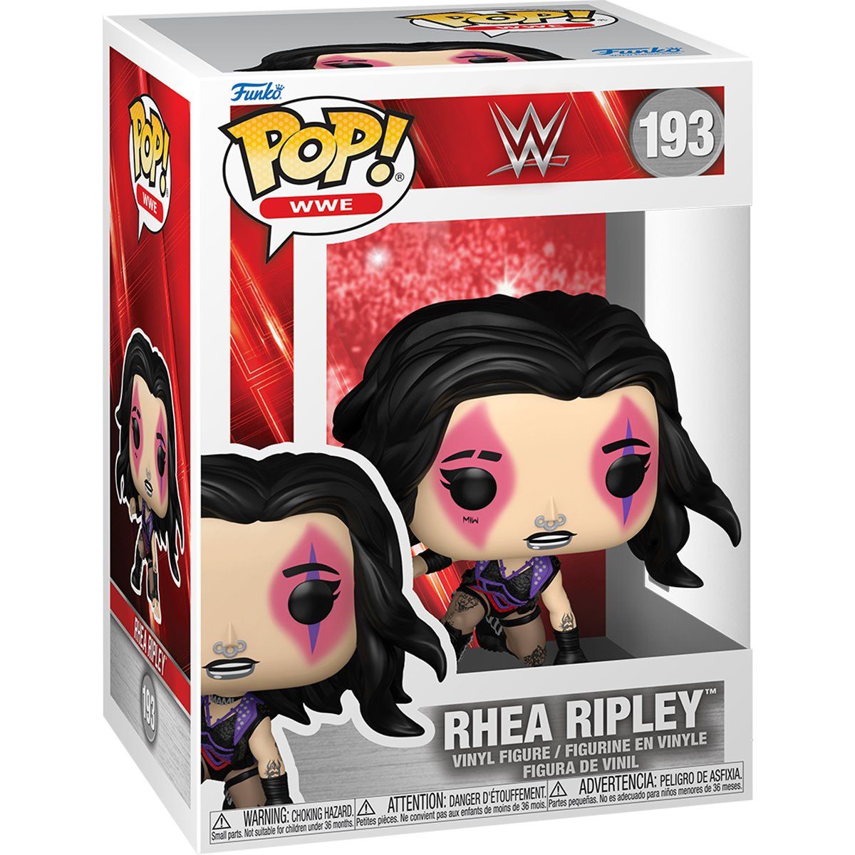 WWE Rhea Ripley WM40 Funko Pop! #193, Variant: Standard