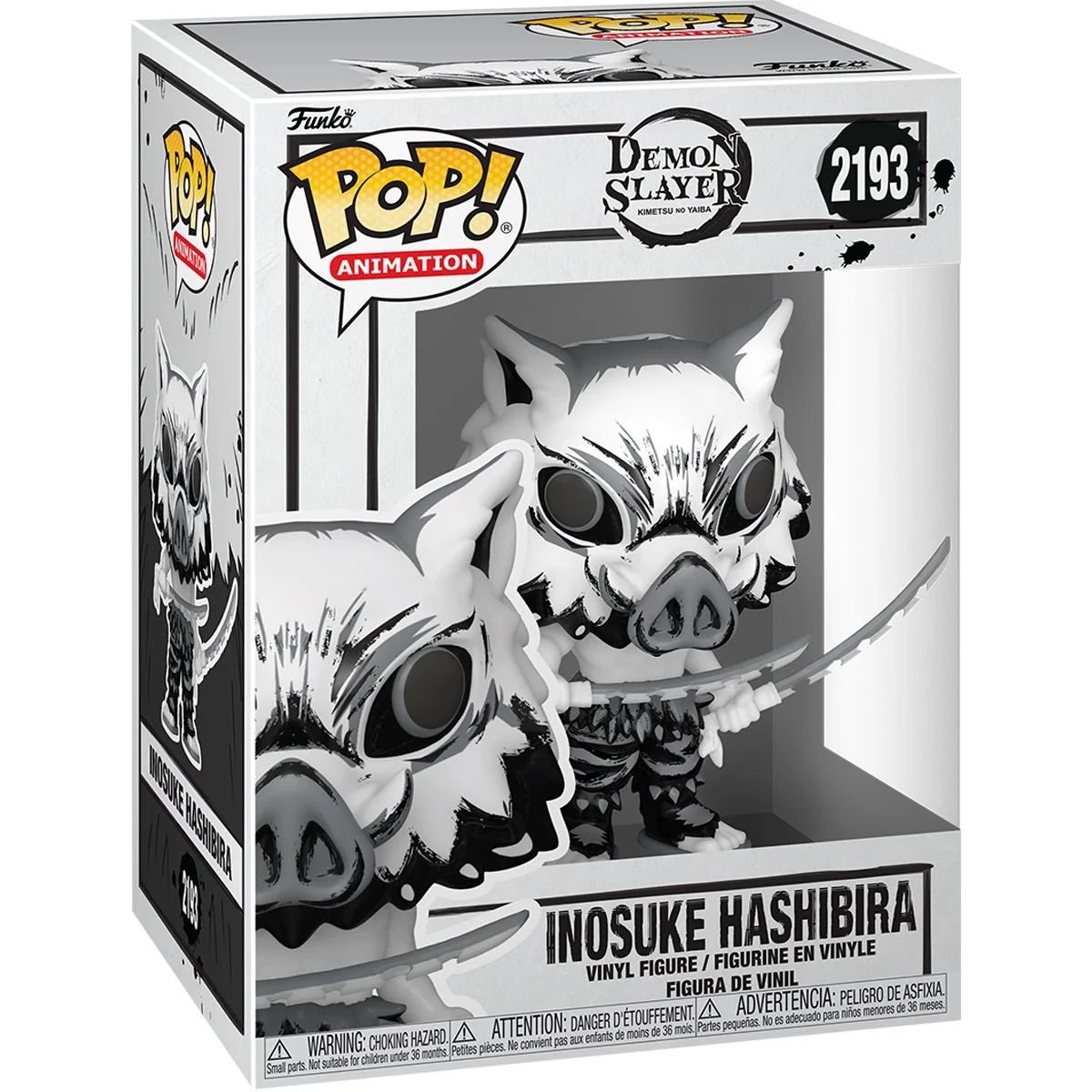 Demon Slayer Inosuke Hashibira Sumi-Ink Funko Pop! #2193