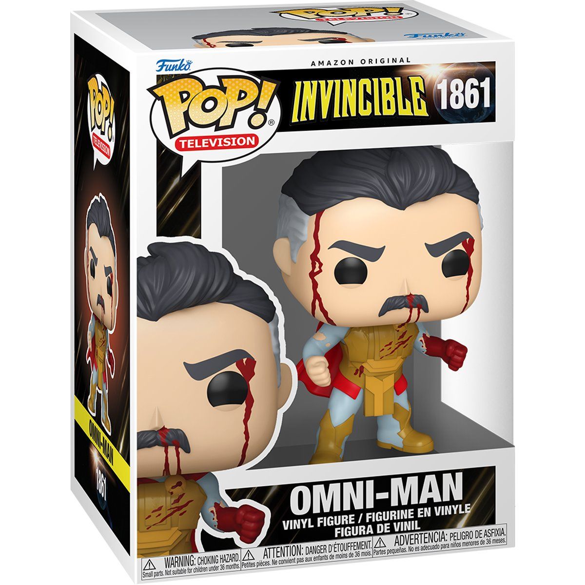 Invincible Omni-Man Bloody Funko Pop! #1861