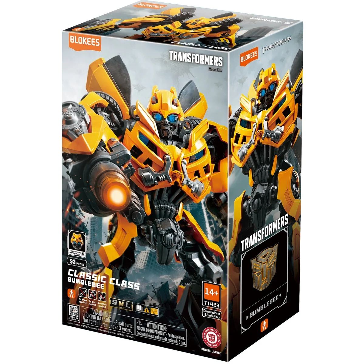 Transformers Classic Class Dark of the Moon Bumblebee CC23 Blokees Model Kit
